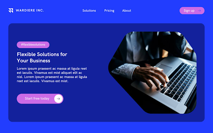 Do frontend web development in html css javascript by Saifurrahman111 ...