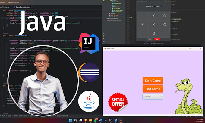 Develop java desktop app, java gui, java swing and javafx projects by ...