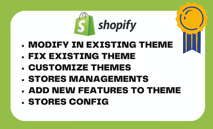 customize a shopify theme and manage your stores