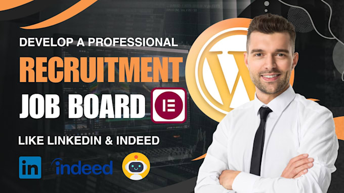 develop a professional job board, recruitment website like linkedin and indeed