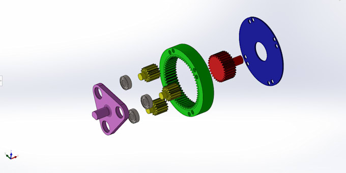 Do 3d mechanical designs on solidworks by Ahmedeldawy220 | Fiverr