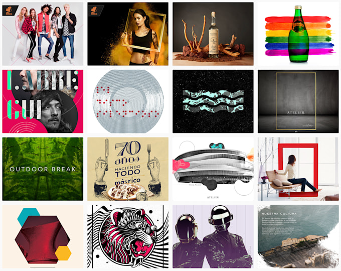 receive think develop design and promote your creative and design projects
