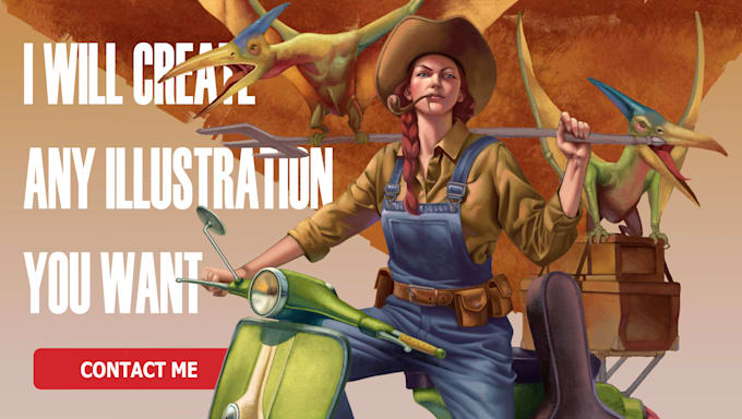 create digital paintings and concept art