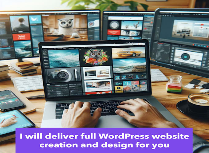 deliver full wordpress website creation and design