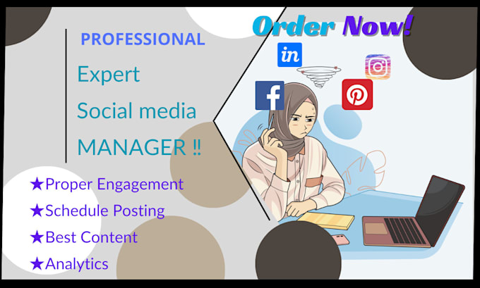 be your expert social media marketing manager