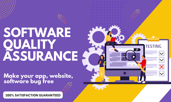 do website, app QA testing and report bugs