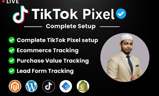 do tiktok pixel, conversion API, online and offline tracking by GTM