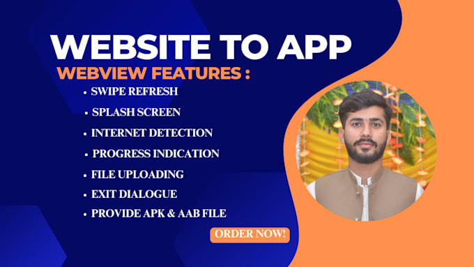 convert the website into an android app