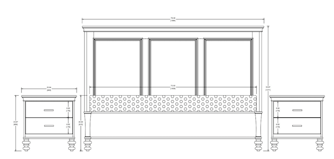 draw accurate 2d furniture drawings for carpentry and production