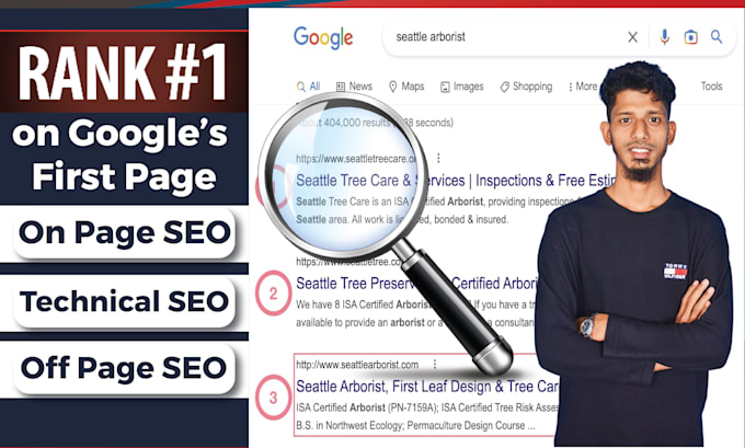 optimize website onpage technical SEO service wordpress shopify wix squarespace