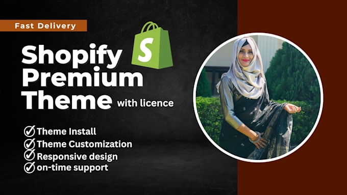 install premium shopify themes and customization shopify theme