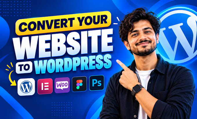 design redesign wix webflow figma xd psd to wordpress elementor website