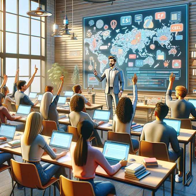 create creative and engaging lesson plans, presentations, speech