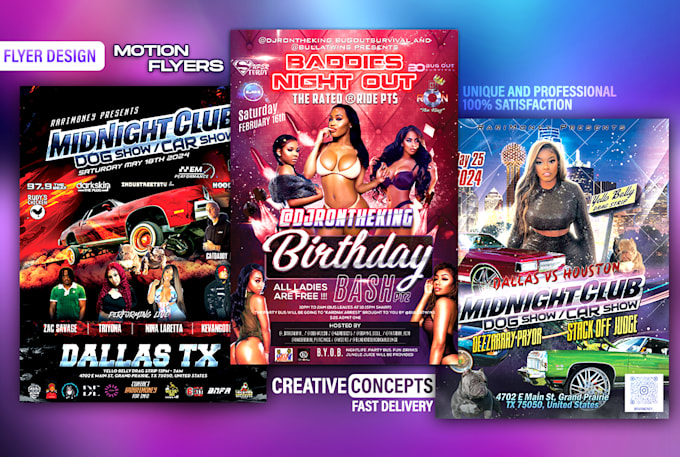 design professional flyer within 12 hours