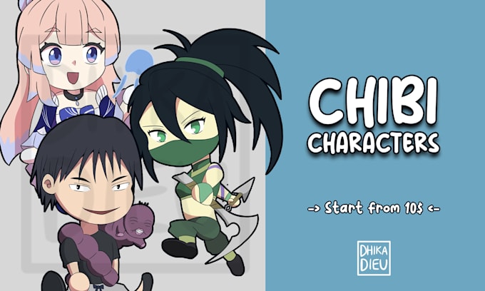 draw chibi of your character