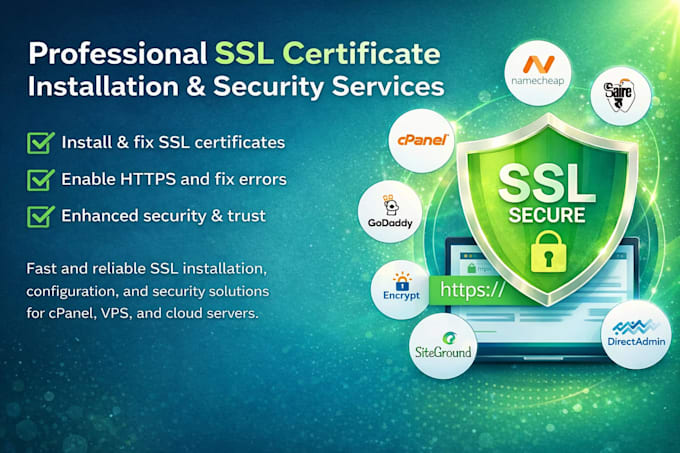 install fix and secure SSL https certificates on cpanel vps and servers
