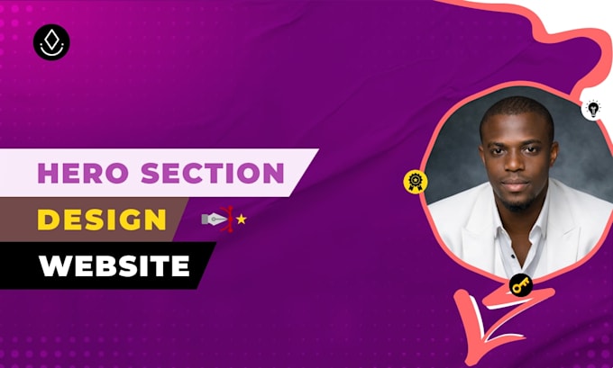 design a hero section for your website