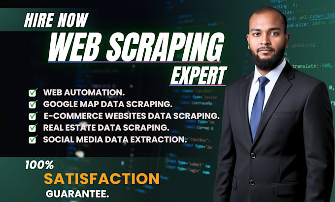 do data collection, web scraping, and data entry from any website