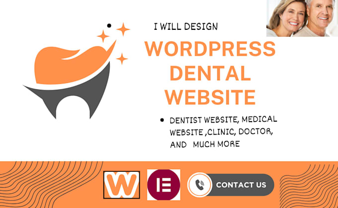 design medical website, healthcare website, dentist hospital website