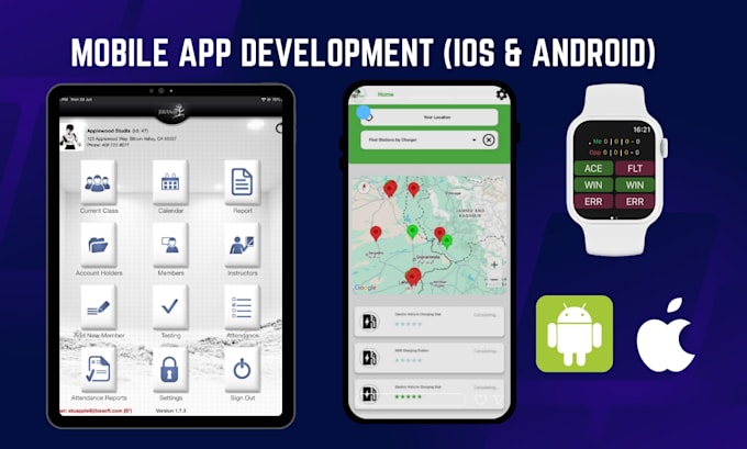 do mobile app development for android and ios