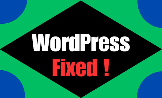 fix wordpress error and debug wordpress error in 1 hour