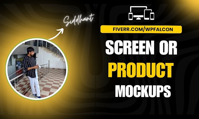 design macbook, iphone and desktop screen mockups quickly