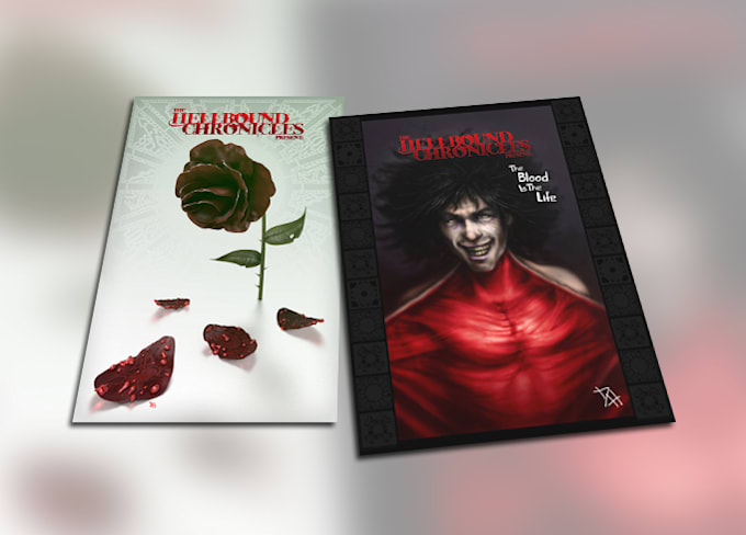 create a cover for your comic or graphic novel