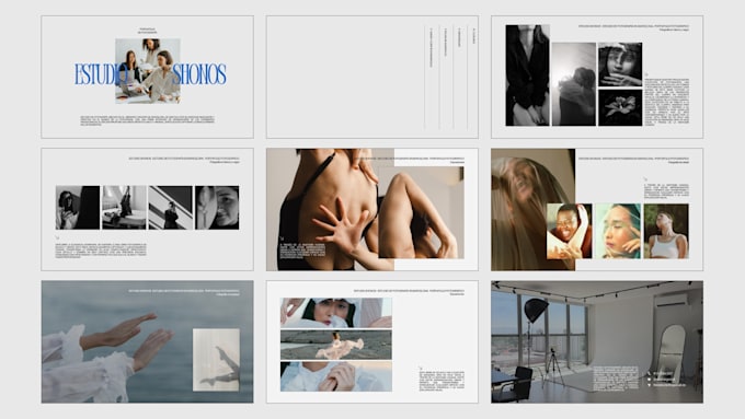 desing a stunning and creative photography portfolio