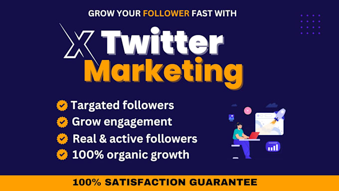 do x twitter marketing for real organic followers growth