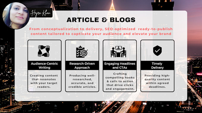 write original, engaging and relatable blog articles for you