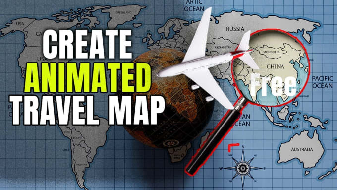 Create all type of map animations according to your requirements by