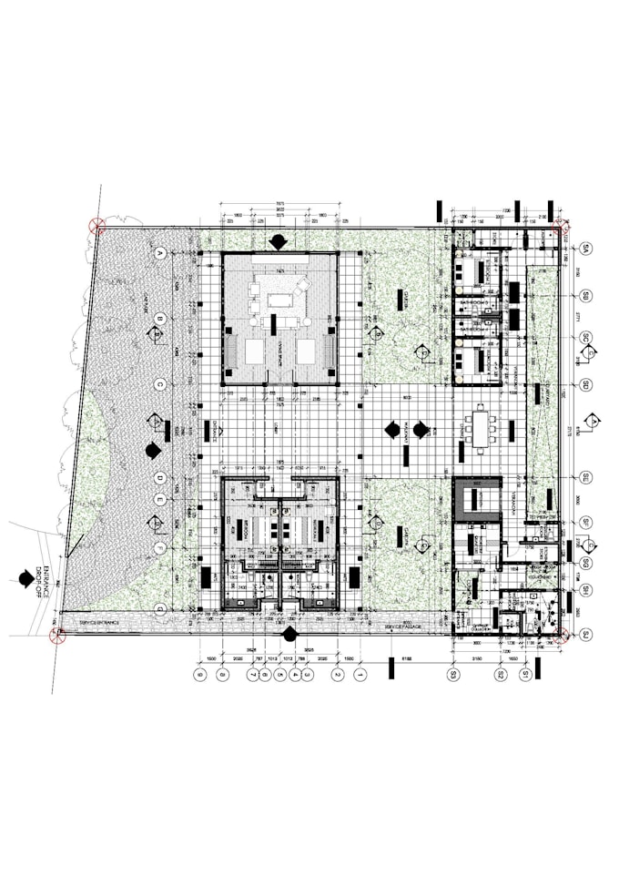 Draft architectural plans sections elevations drawings in auto cad by ...