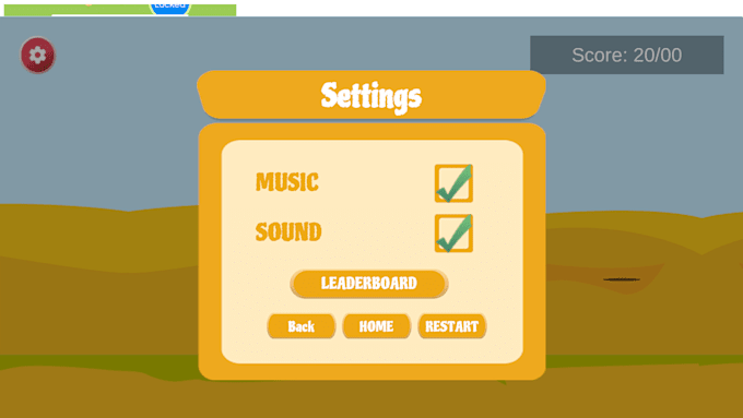 make 2d game in unity engine