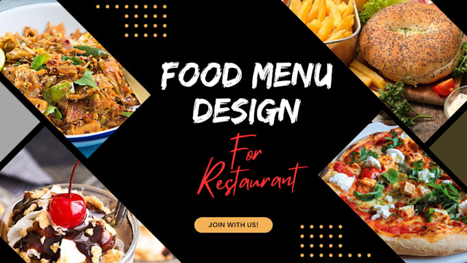 create luxury menu for restaurants and hotels