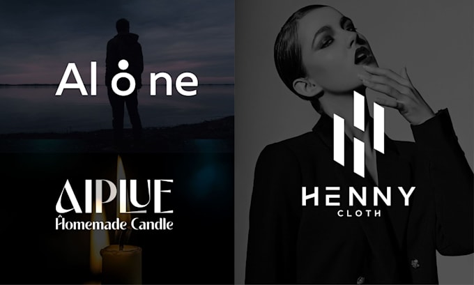 do minimalist monogram or wordmark logo for clothing brand