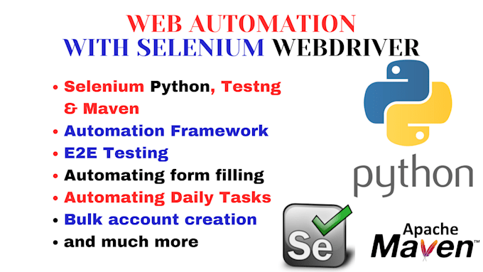 teach you web automation using python selenium
