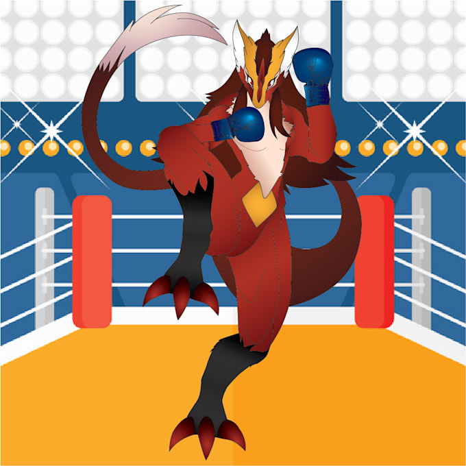 create gaming characters oc and fursona of your charachter