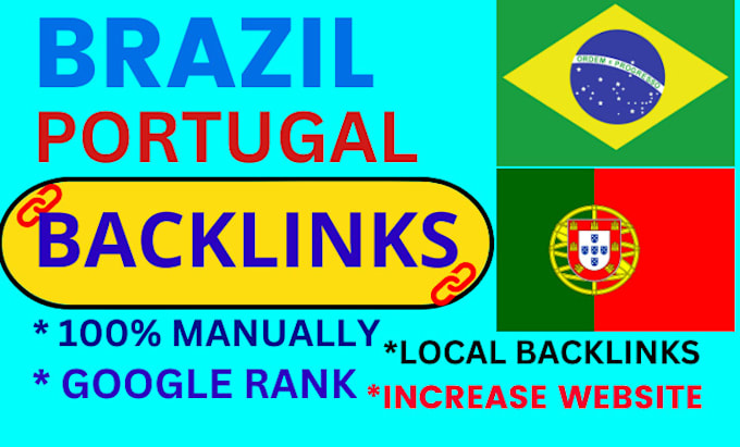 build portugal and brazil dofollow backlinks local domain br pt seo linkbuilding