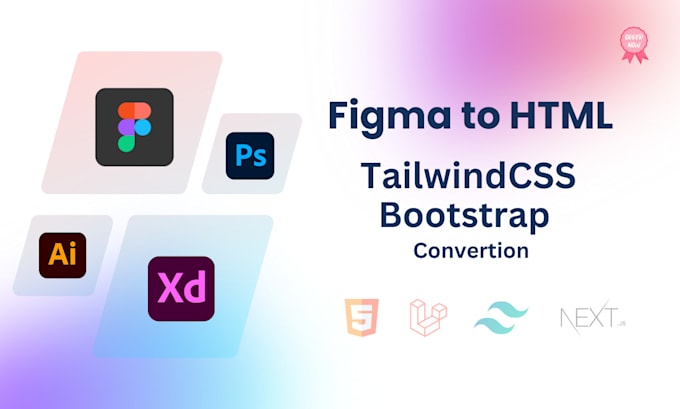 Convert figma to html psd to html bootstrap tailwindcss by Raihan210794 ...