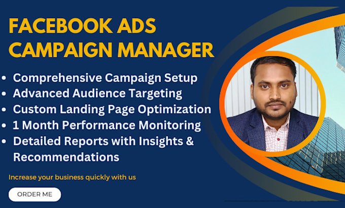 be expert facebook ads campaign manager