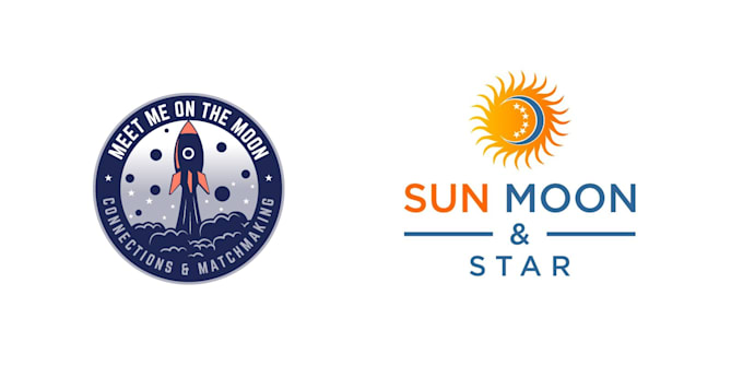 do moon logo design
