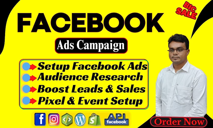 do facebook ads campaign, instagram ads, fb ads, shopify ads, meta ads manager