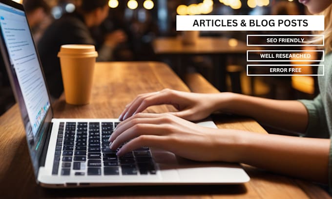 write captivating SEO articles and blog posts with images