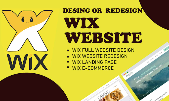 design wix or redesign a wix website design