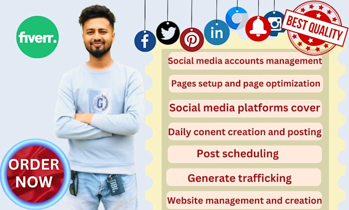 be your social media manager