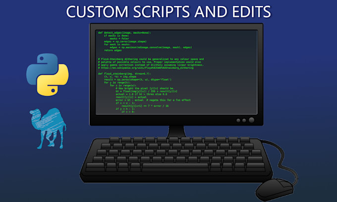 Create or edit custom perl or python code by Chadf3 | Fiverr