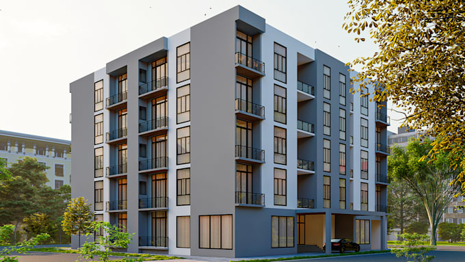 Do architectural exterior design rendering, modelling, sketchup 3d ...