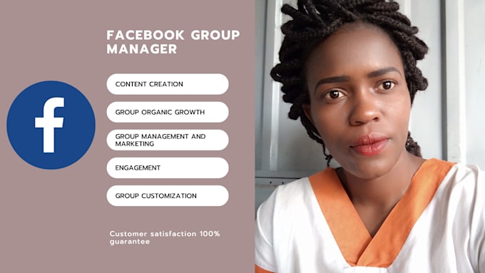 be your facebook group admin or moderator