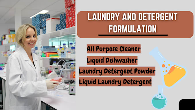 develop the formulas of cosmetics and laundry products