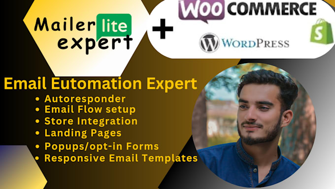 setup mailerlite, email automation, popup, landing page